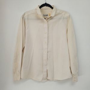 CHRISTIAN DIOR Vintage Long Sleeve Button Down Small